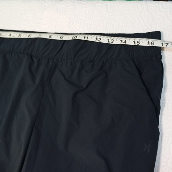 Hurley Women Black Jogger Pants Size L Elastic Waistband & Cuffs Comfortable Fit - Picture 7 of 9
